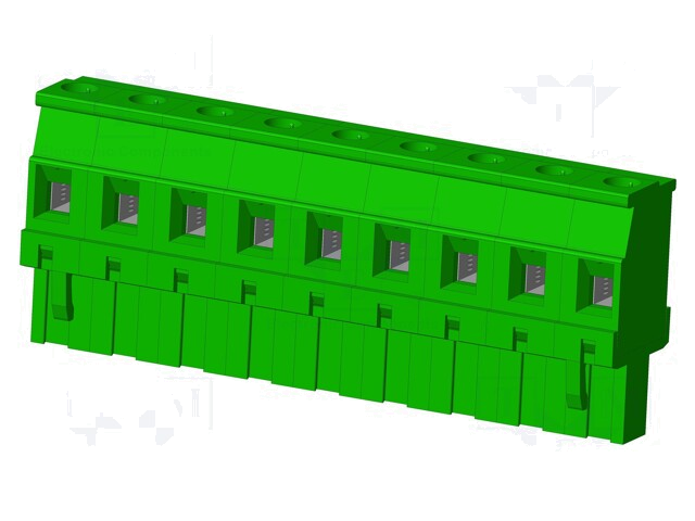 Connector: ontkoppelbare terminal strip; stekker; vrouwelijk Connector: ontkoppelbare terminal strip; stekker; vrouwelijk